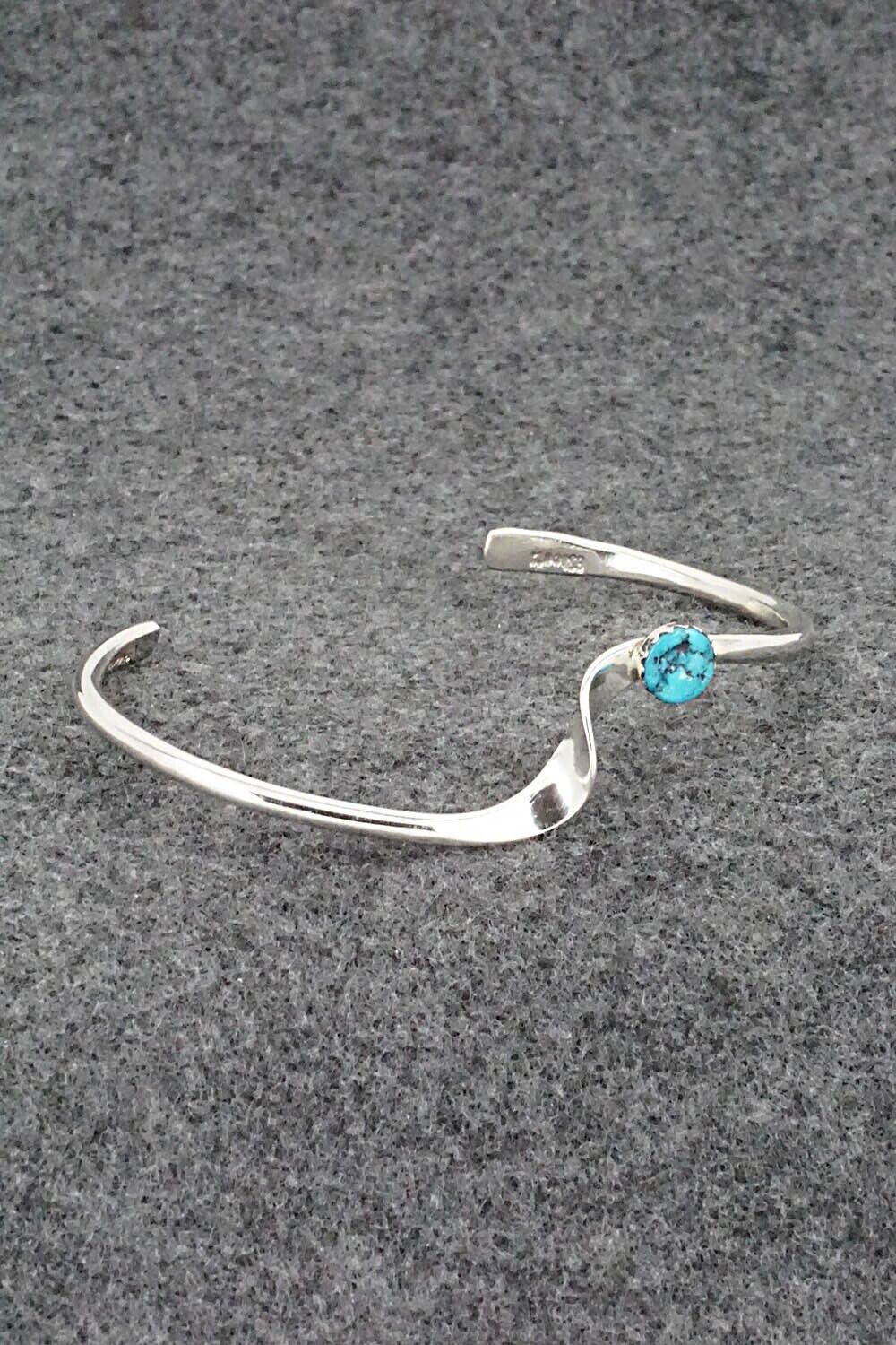 Turquoise & Sterling Silver Bracelet - Yolanda Skeets