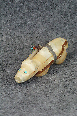 Mountain Lion Zuni Fetish Carving - Peter Gasper