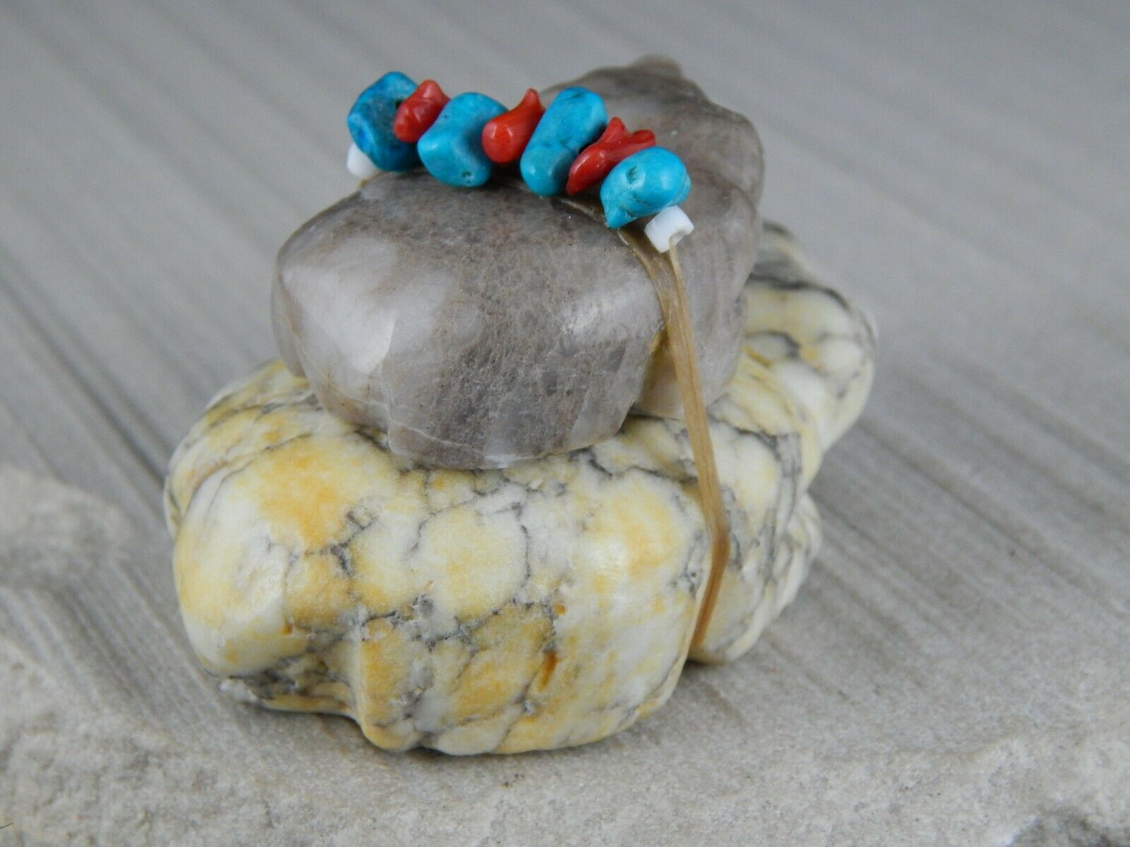 Badgers Zuni Fetish Carving - Ed Lementino - High Lonesome Trading
