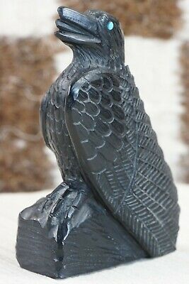 Crow Zuni Fetish Carving - Derrick Kaamasee
