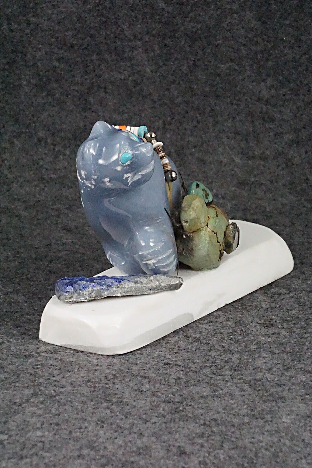 Bear Zuni Fetish Carving - Lance Deysee