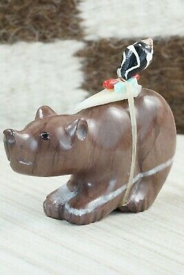 Bear Zuni Fetish Carving - Randy Lucio