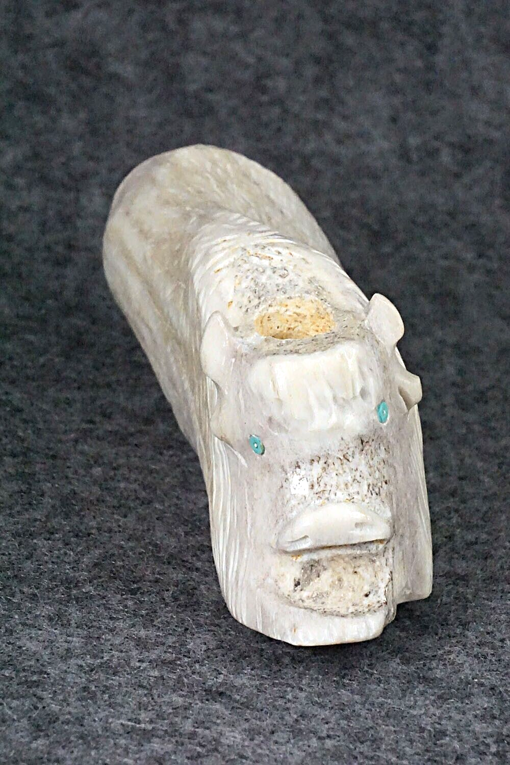 Buffalo Zuni Fetish Carving - Allison White