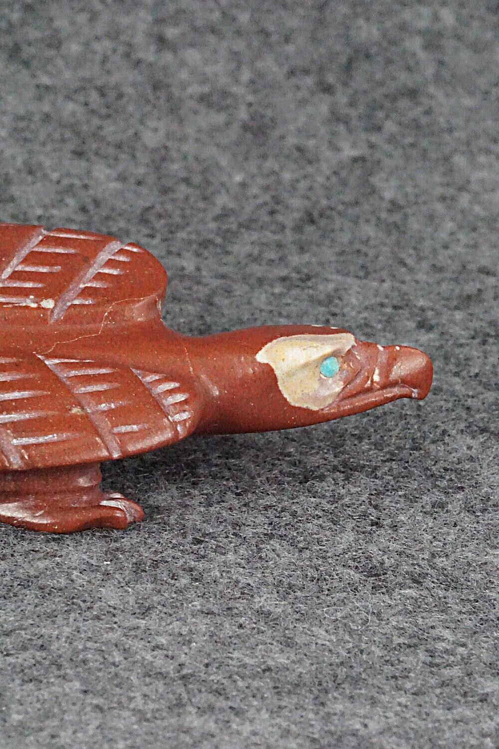 Eagle Zuni Fetish Carving - Albert Eustace