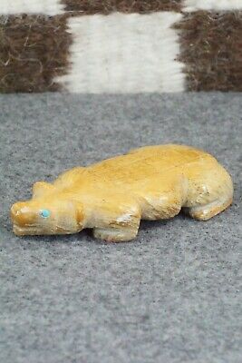 Badger Zuni Fetish Carving - Derrick Kaamasee