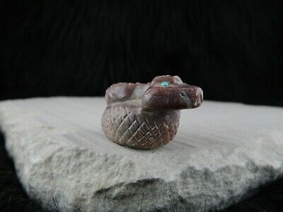 Rattlesnake Zuni Fetish Carving - Farlan Quam - High Lonesome Trading