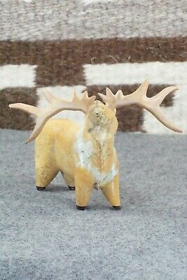 Caribou Zuni Fetish Carving - Enrike Leekya