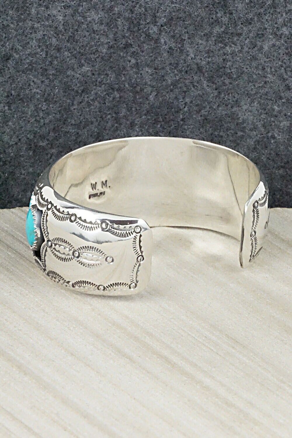 Turquoise & Sterling Silver Bracelet - Wilbert Muskett Sr.