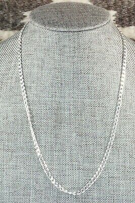 Sterling Silver Chain Necklace - Sterling Silver 16"