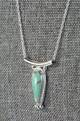 Turquoise & Sterling Silver Necklace - Sharon McCarthy