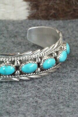 Turquoise and Sterling Silver Bracelet - Anthony Brown