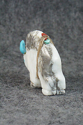 Buffalo Zuni Fetish Carving - Kevin Quam
