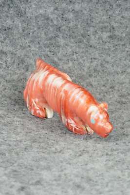 Mountain Lion Zuni Fetish Carving - Andres Quandelacy