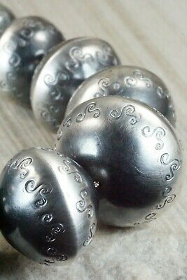 Sterling Silver Navajo Pearl Necklace - Preston Haley