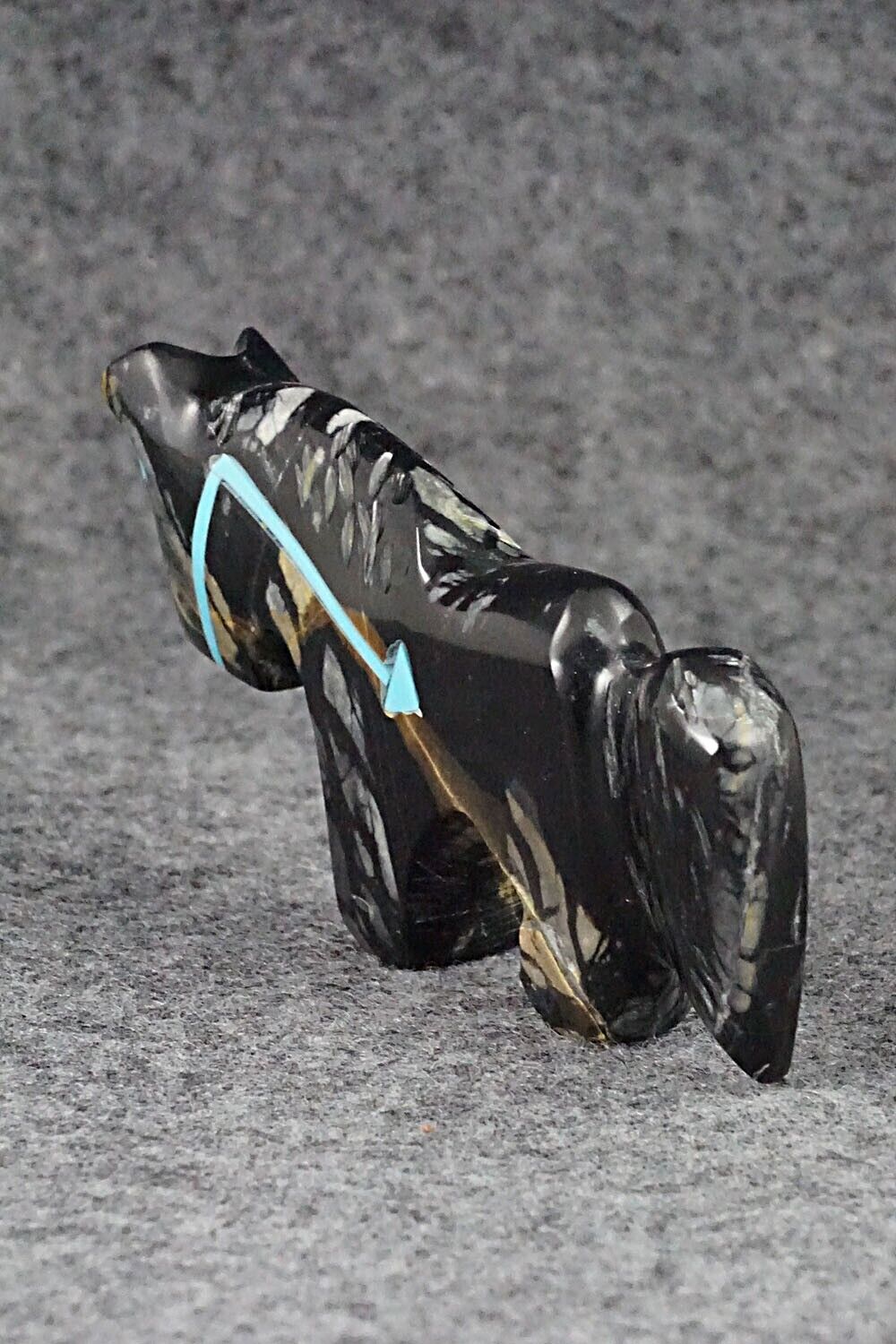 Horse Zuni Fetish Carving - Rodney Laiwakete