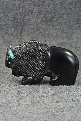 Buffalo Zuni Fetish Carving - Mike Tucson