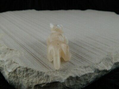 Bobcat Zuni Fetish Carving - Cody Cheama - High Lonesome Trading
