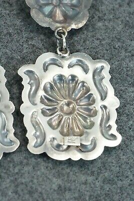 Sterling Silver Earrings - Tim Yazzie