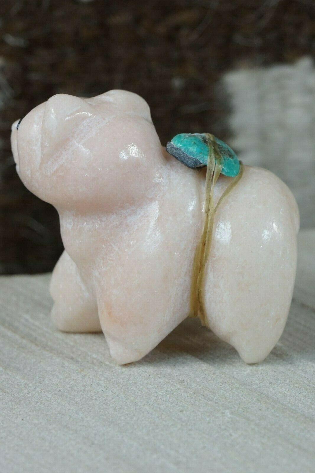 Bear Zuni Fetish Carving - Lance Deysee - High Lonesome Trading