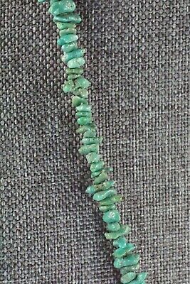 Turquoise & Sterling Silver Necklace - Navajo