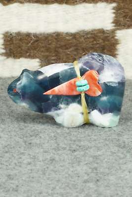 Mountain Lion Zuni Fetish Carving - Daphne Quam