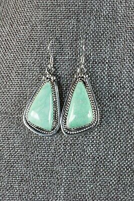 Navajo Turquoise and Sterling Silver Earrings - Native American