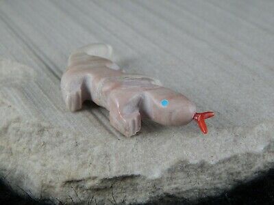 Snake Zuni Fetish Carving - Cameron Nastacio - High Lonesome Trading