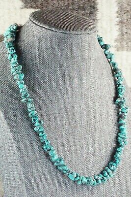 Turquoise & Sterling Silver Necklace - Louise Joe