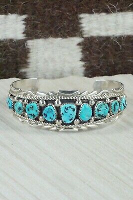 Turquoise & Sterling Silver Bracelet - Anthony Brown
