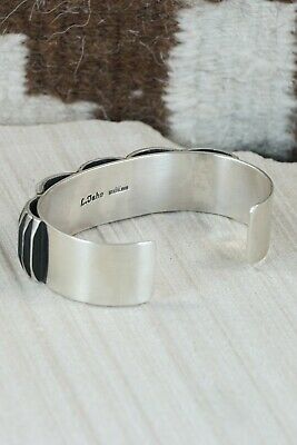 Navajo Sterling Silver Bracelet - Leander Tahe