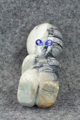 Alien Zuni Fetish Carving - Jonas Hustito