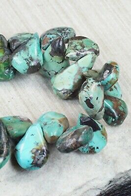 Turquoise & Sterling Silver Necklace - Navajo