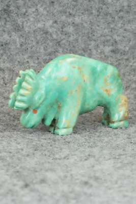 Moose Zuni Fetish Carving - Andres Quandelacy