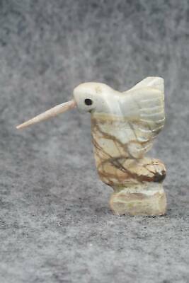 Humming Bird Zuni Fetish Carving - Justin Red Elk