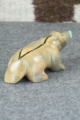 Badger Zuni Fetish Carving - Enrike Leekya