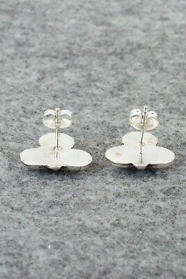 Turquoise & Sterling Silver Earrings - Gloria Lonasee
