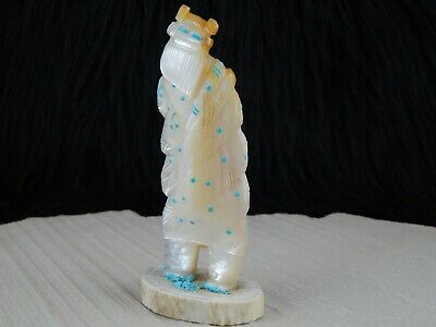 Medicine Man Zuni Fetish Carving - Caroline Peina - High Lonesome Trading