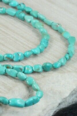 Turquoise and Sterling Silver Necklace - Navajo