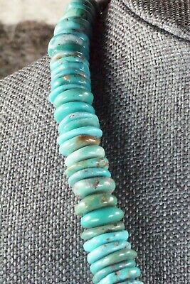 Turquoise & Sterling Silver Necklace - Louise Joe - High Lonesome Trading
