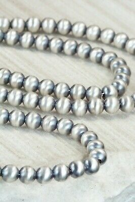 Sterling Silver Navajo Pearl Necklace - Jan Mariano