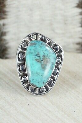 Turquoise & Sterling Silver Ring - Jimson Belin - Size 7