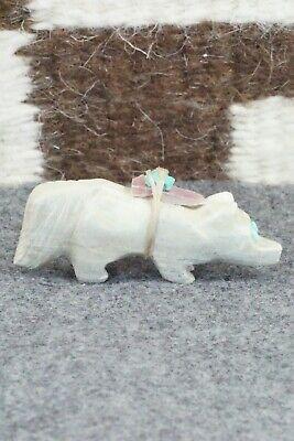 Wolf Zuni Fetish Carving - Taylor Gia - High Lonesome Trading