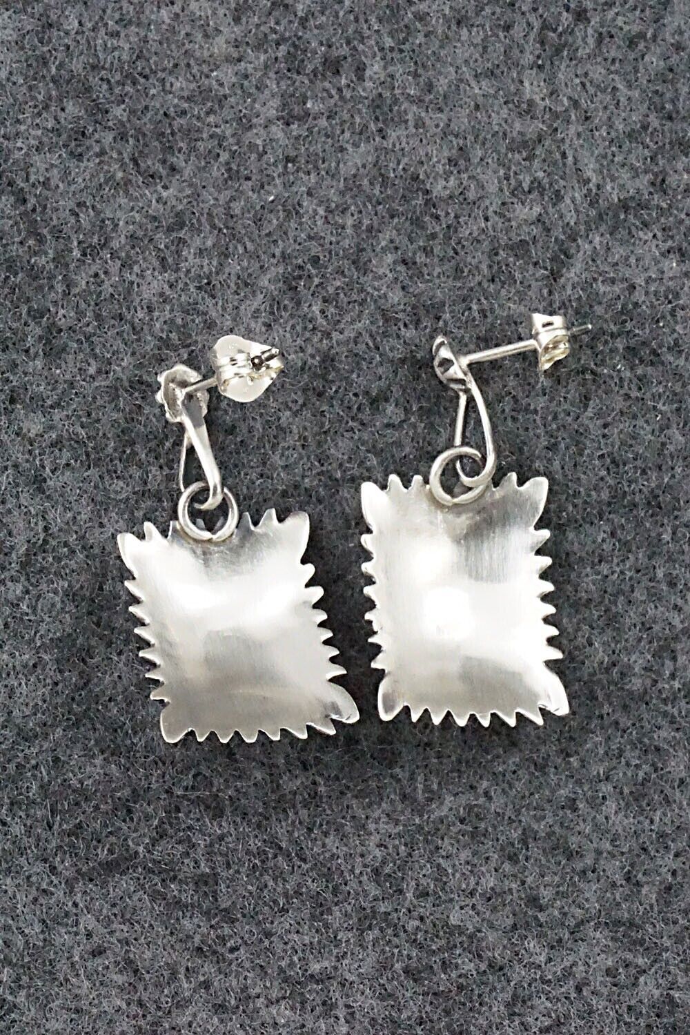 Turquoise & Sterling Silver Earrings - Emery Spencer