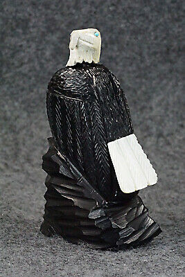 Bald Eagle Zuni Fetish Carving - Mike Tucson