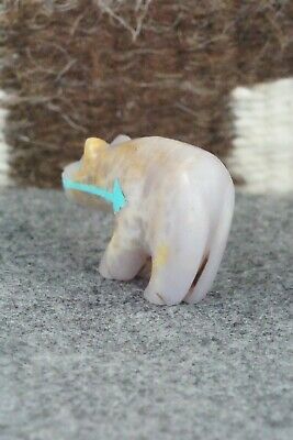 Bear Zuni Fetish Carving - Andres Quandelacy