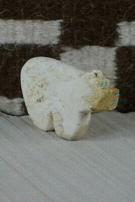Bear Zuni Fetish Carving - Bernard Laiwakete - High Lonesome Trading