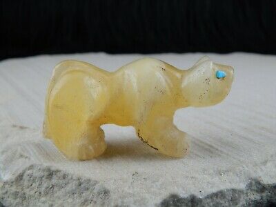 Bear Zuni Fetish Carving - Jon Quam - High Lonesome Trading