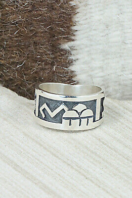 Sterling Silver Ring - Timothy Mowa - Size 12