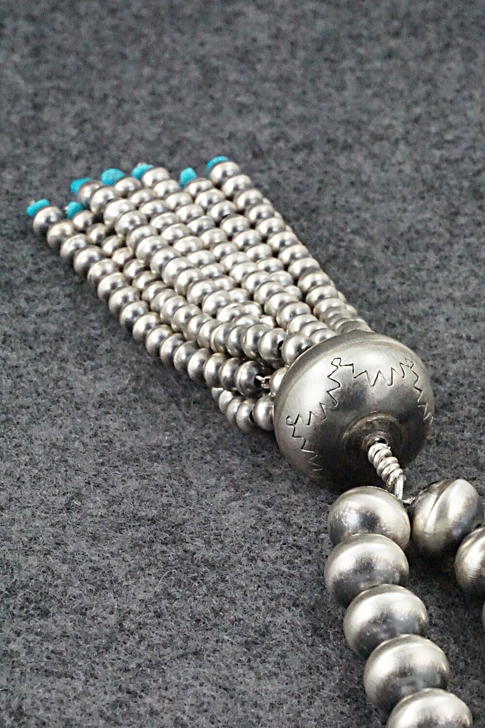 Turquoise & Navajo Pearl Necklace - Jan Mariano