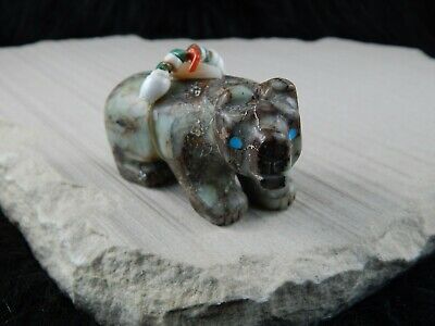Bear Zuni Fetish Carving - Comosona Family - High Lonesome Trading